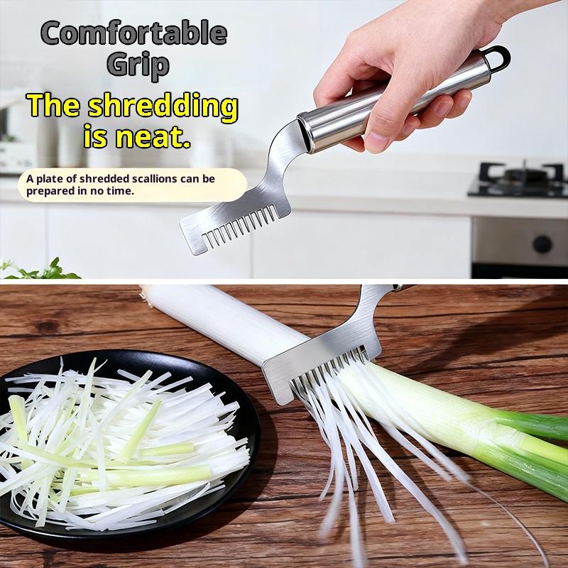 Kitchen Gadgets Green - 【1 Pieza Cortador de Cebolla Verde