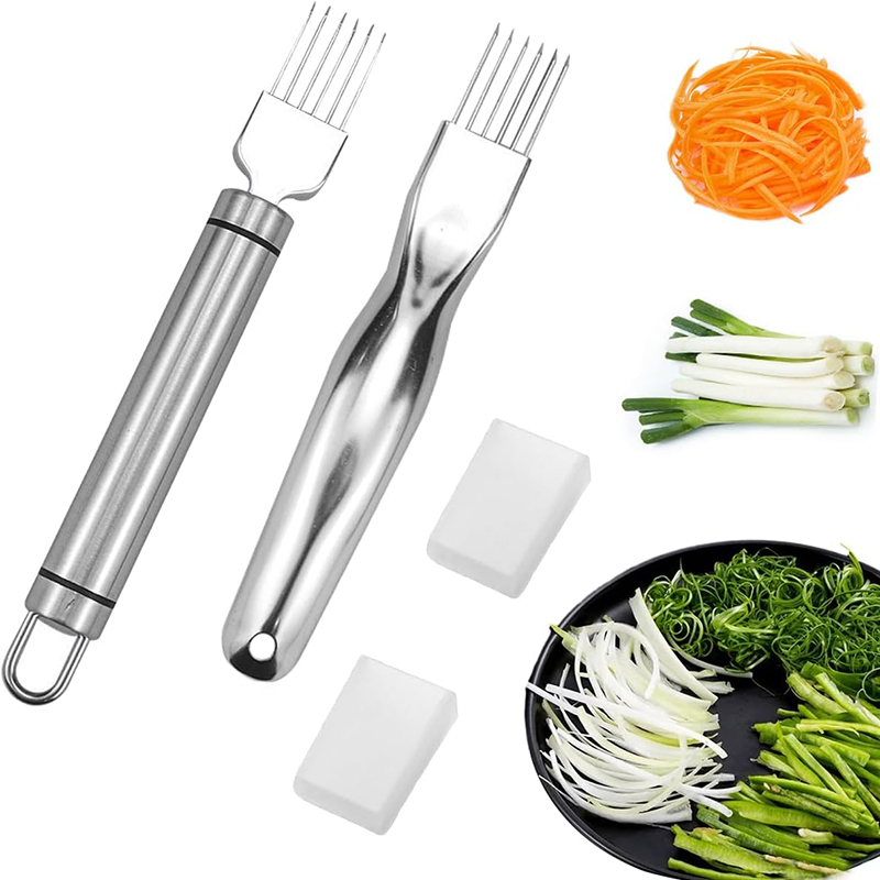Kitchen Gadgets Green - Cuchillo de cebolla verde picado de