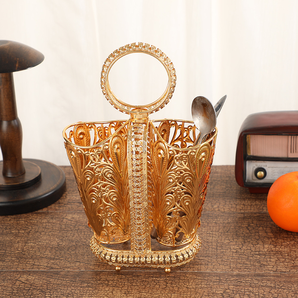 Kitchen Room Gadgets - Caddy de utensilios, práctico cesta de