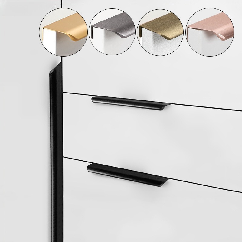 Kitchen Gadgets Gold - Manija de cajón oculta para muebles