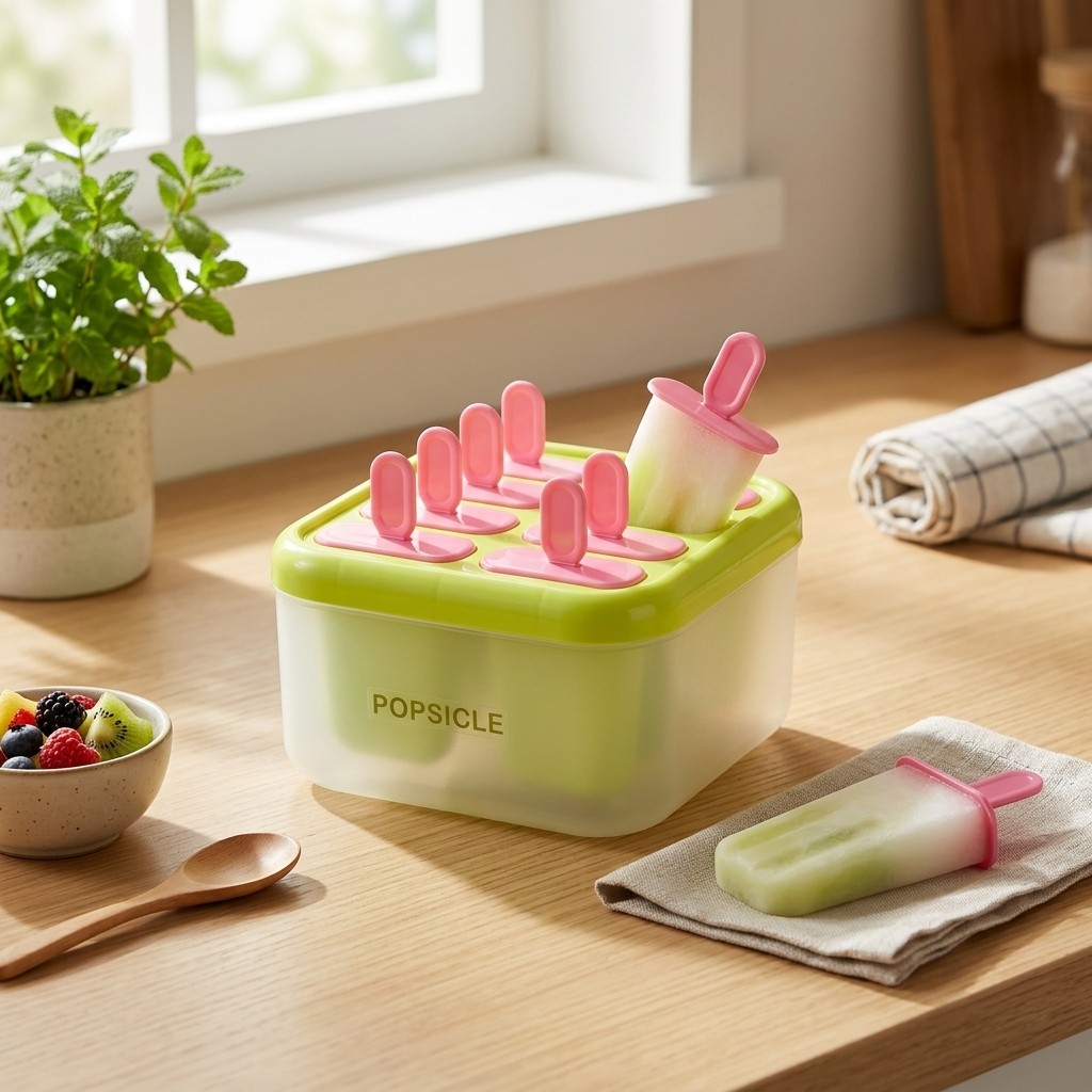Kitchen Gadgets Kids - Moldes de plástico para helados de