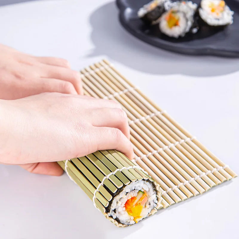 Kitchen Gadgets Must Have - Alfombrilla enrollable de bambú para hacer