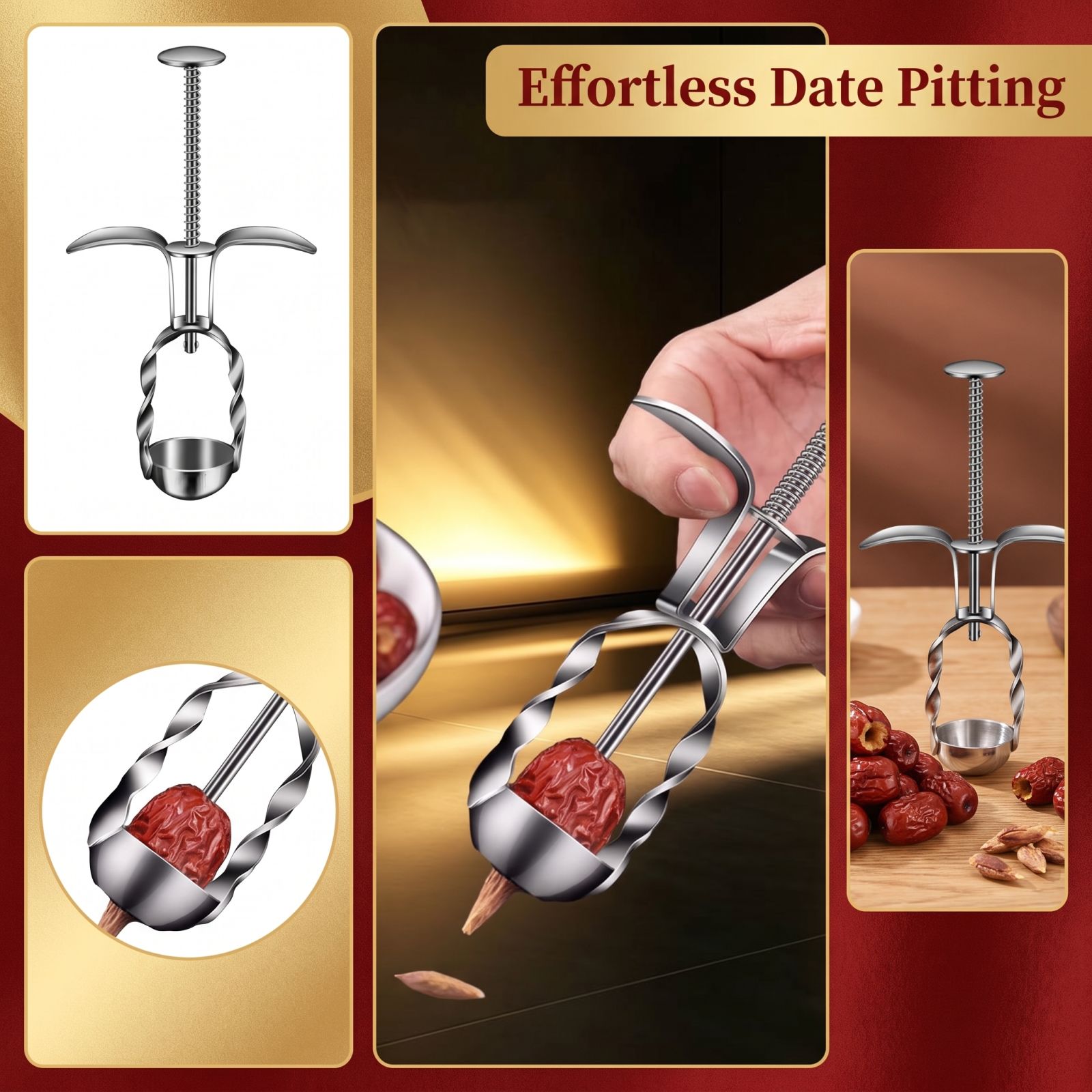 Kitchen Gadgets Usa - Herramienta de Acero Inoxidable para Quitar