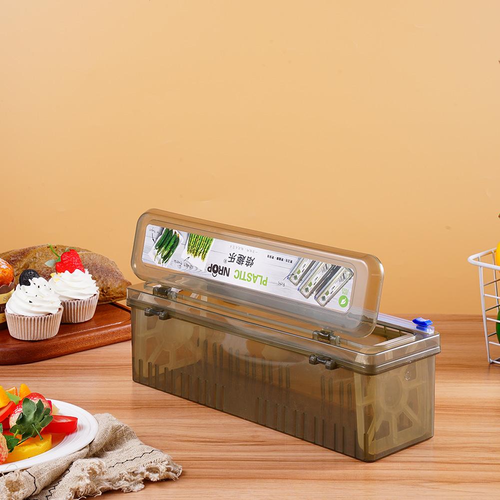 Kitchen Gadgets Must Have - Dispensador de envoltura de plástico, cortador