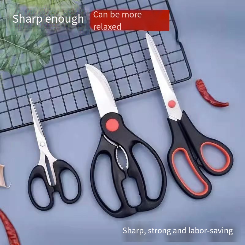Kitchen Gadgets Cool - Tijeras de cocina de acero inoxidable,