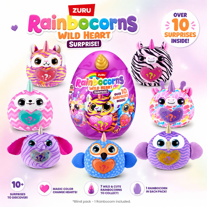 Kitchen Gadgets Kids - ZURU Rainocorns Wild Heart Surprise, Serie