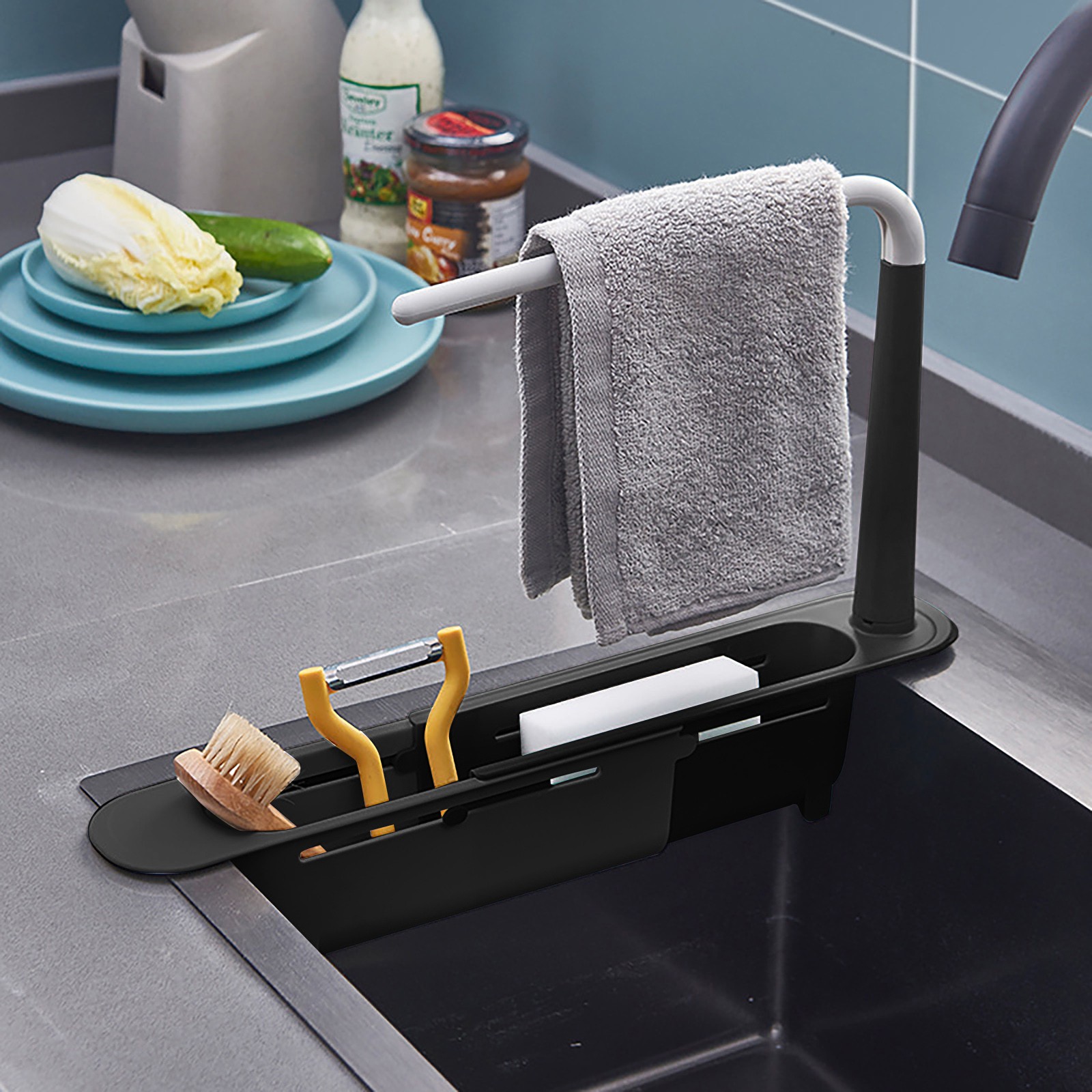Elescopic-estante escurridor p - Kitchen Gadgets Must Have reseña y precio