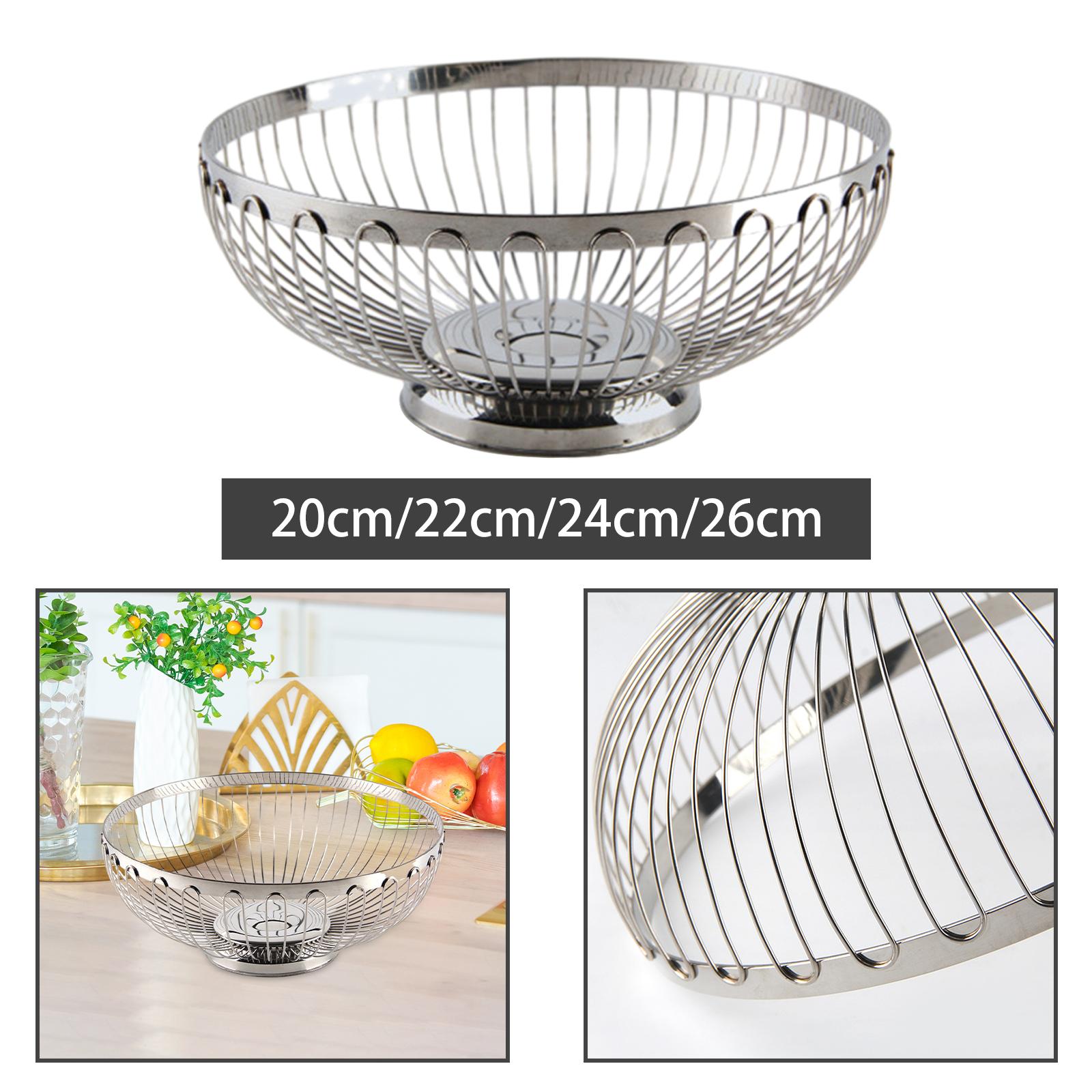 Cesta de frutas de acero inoxi - Kitchen Gadgets Modern reseña y precio