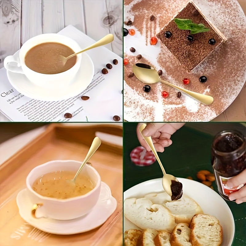 Juego de cucharas pequeñas de  - Kitchen Gadgets Gold reseña y precio