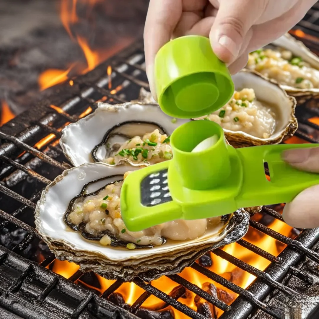 Mini Triturador de Ajo, Prensa - Kitchen Gadgets Green reseña y precio