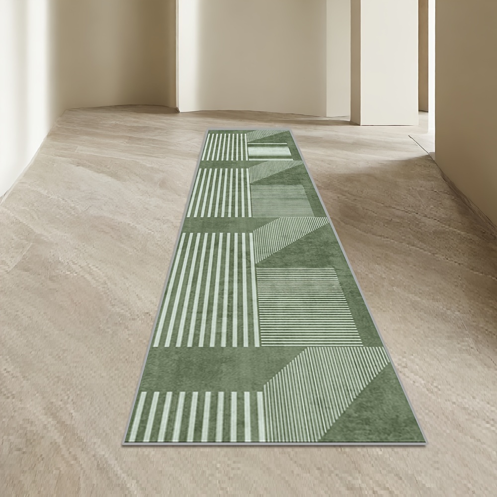 VIKAMA-alfombra verde a rayas  - Kitchen Gadgets Green reseña y precio