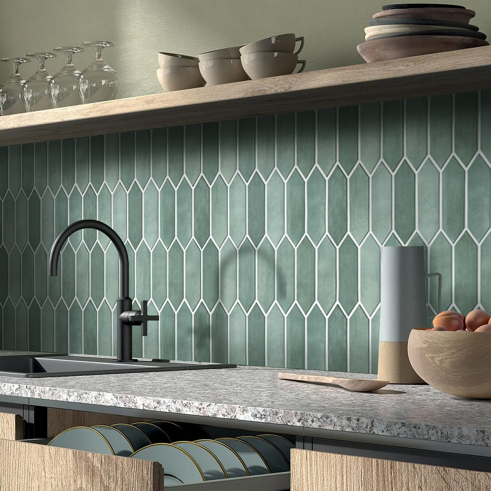 1/10 Uds pegatina de azulejo 3 - Kitchen Gadgets Green reseña y precio