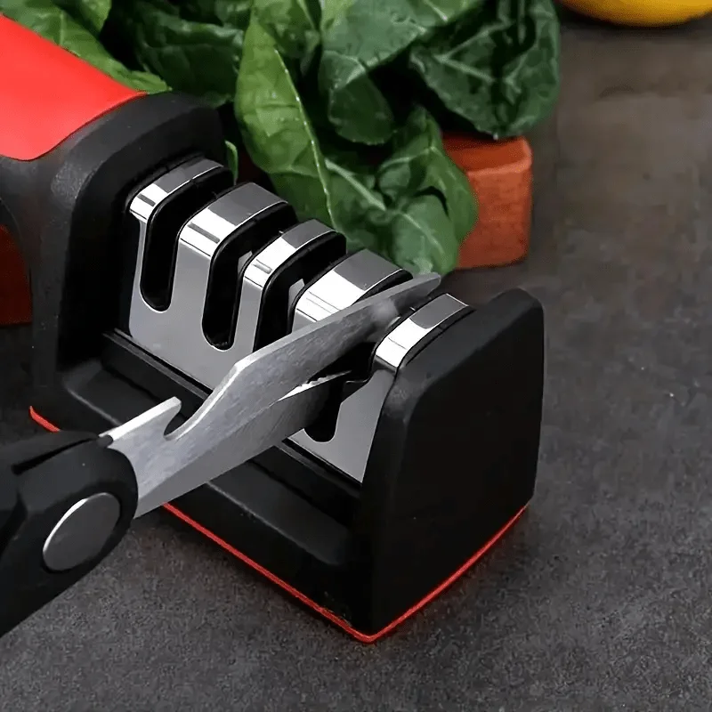 Afilador de Cuchillos y Tijera - Kitchen Gadgets Useful reseña y precio