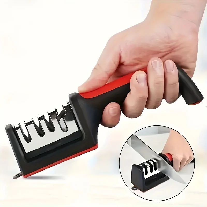 Afilador de Cuchillos y Tijera - Kitchen Gadgets Useful reseña y precio