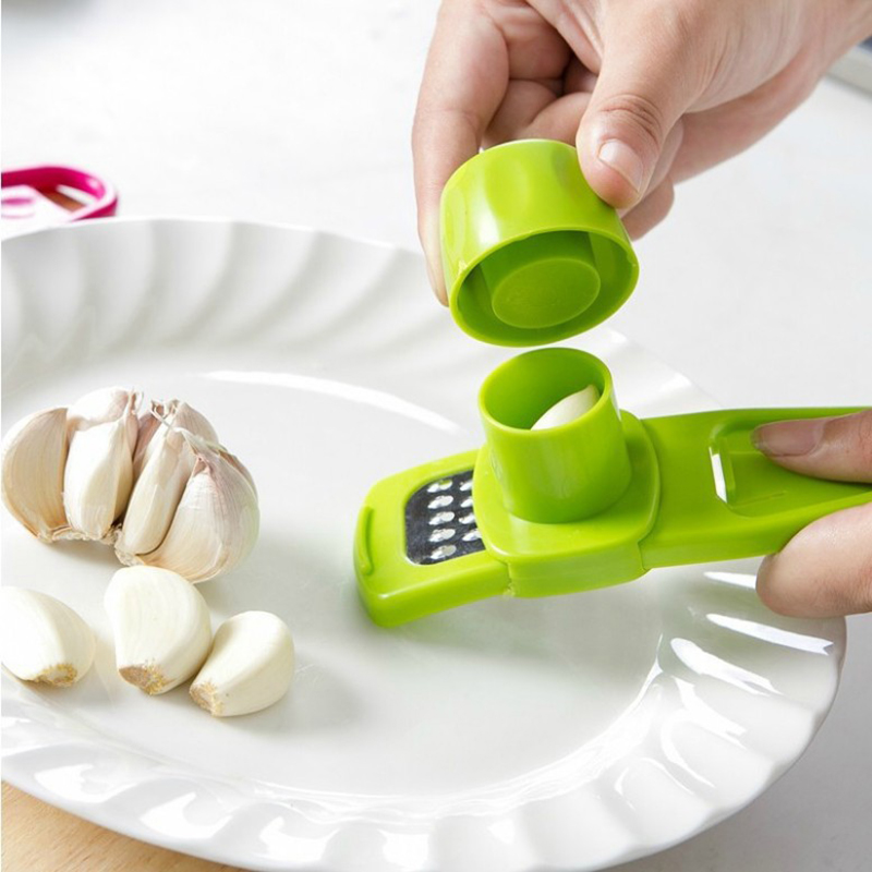 Mini molinillo de ajo creativo - Kitchen Gadgets Green reseña y precio