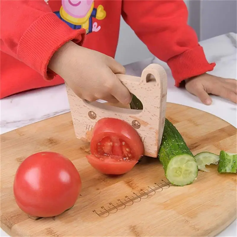 Cuchillo de madera para niños  - Kitchen Gadgets Kids reseña y precio
