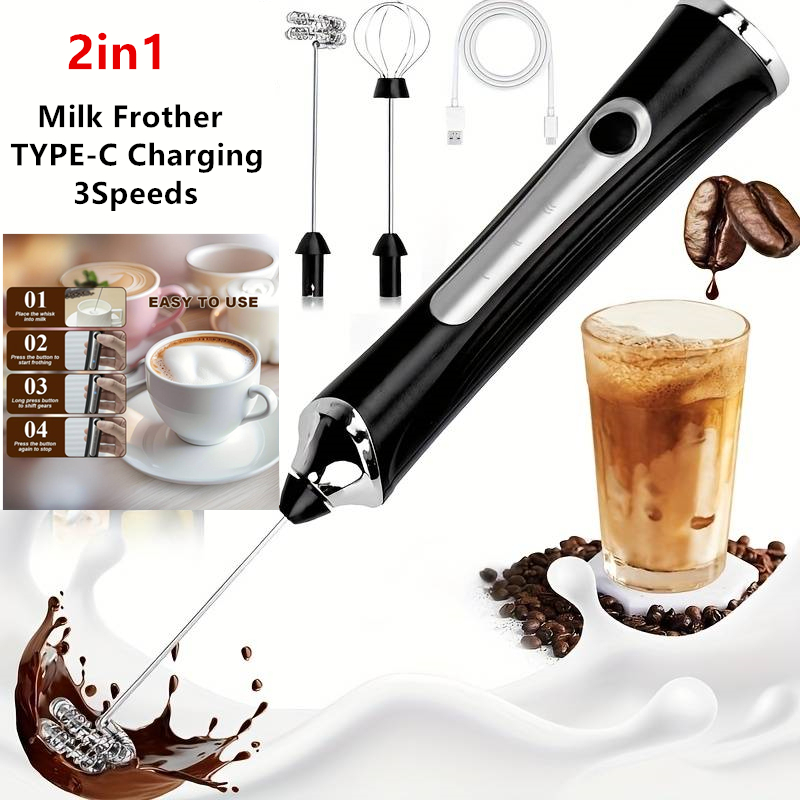 Espumador de leche eléctrico i - Kitchen Gadgets Must Have reseña y precio