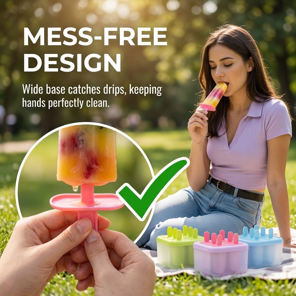 Moldes de plástico para helado - Kitchen Gadgets Kids reseña y precio