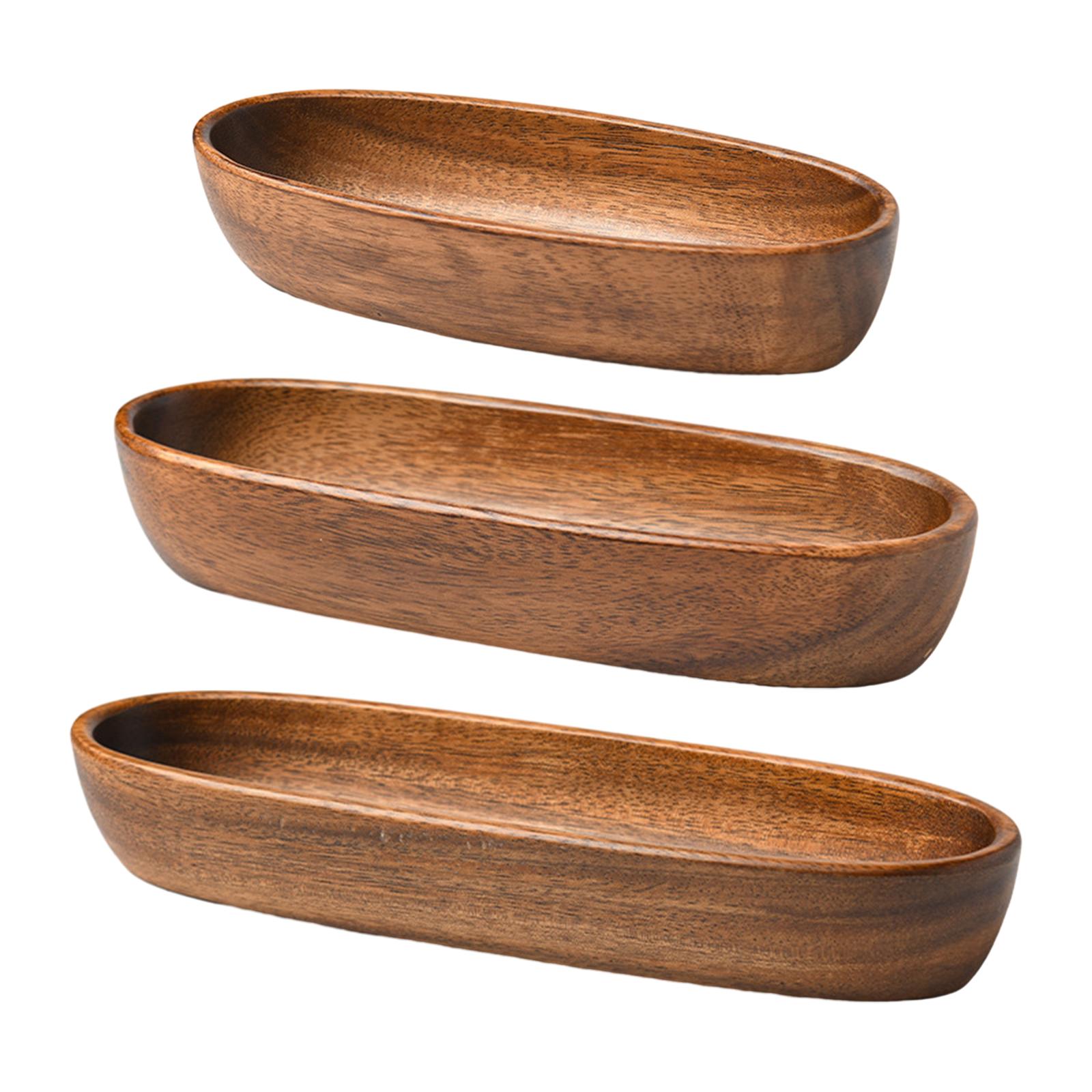 Plato de madera para servir, v - Kitchen Room Gadgets reseña y precio