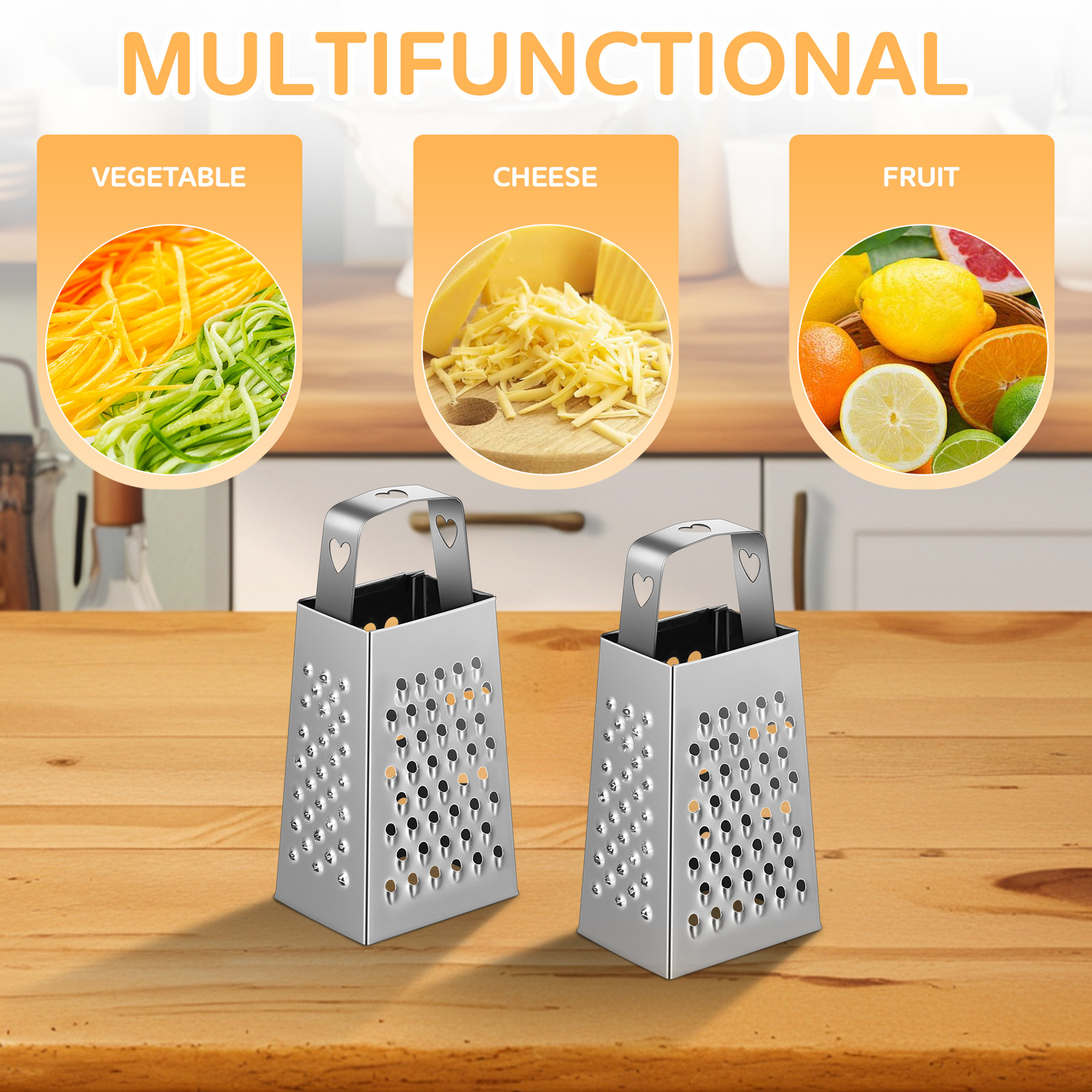 Juego de 6 Mini Ralladores de  - Kitchen Gadgets Useful reseña y precio