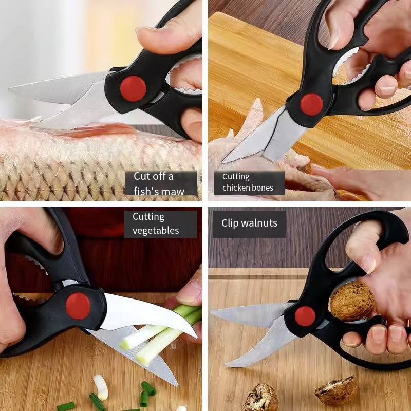 Tijeras de cocina de acero ino - Kitchen Gadgets Cool reseña y precio