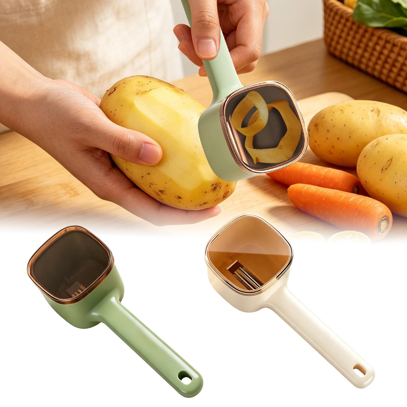 Pelador con caja de almacenami - Kitchen Room Gadgets reseña y precio
