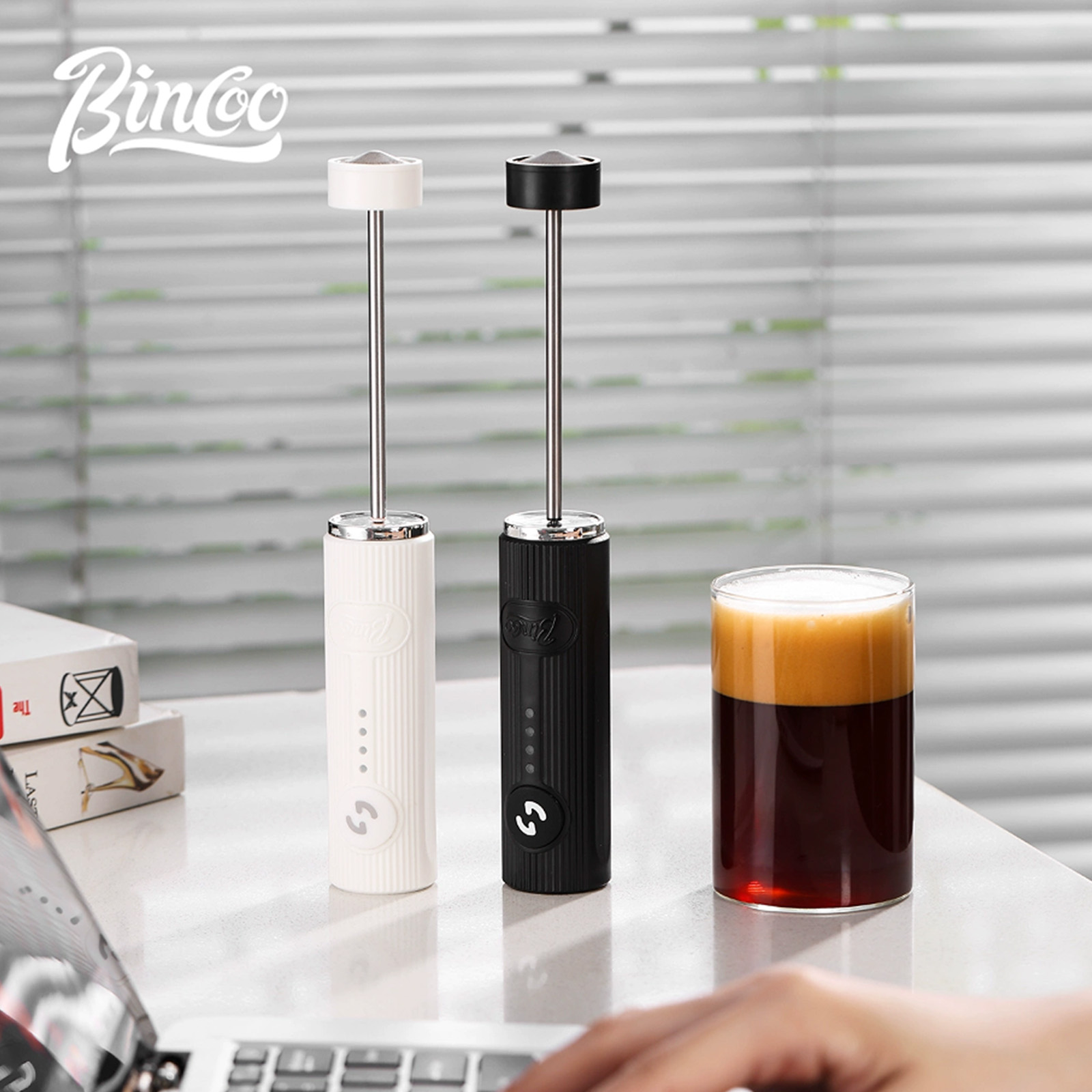 BINCOO-espumador de café eléct - Kitchen Gadgets Must Have reseña y precio