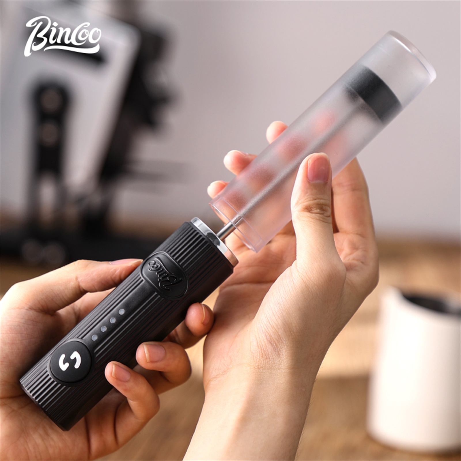 BINCOO-espumador de café eléct - Kitchen Gadgets Must Have reseña y precio