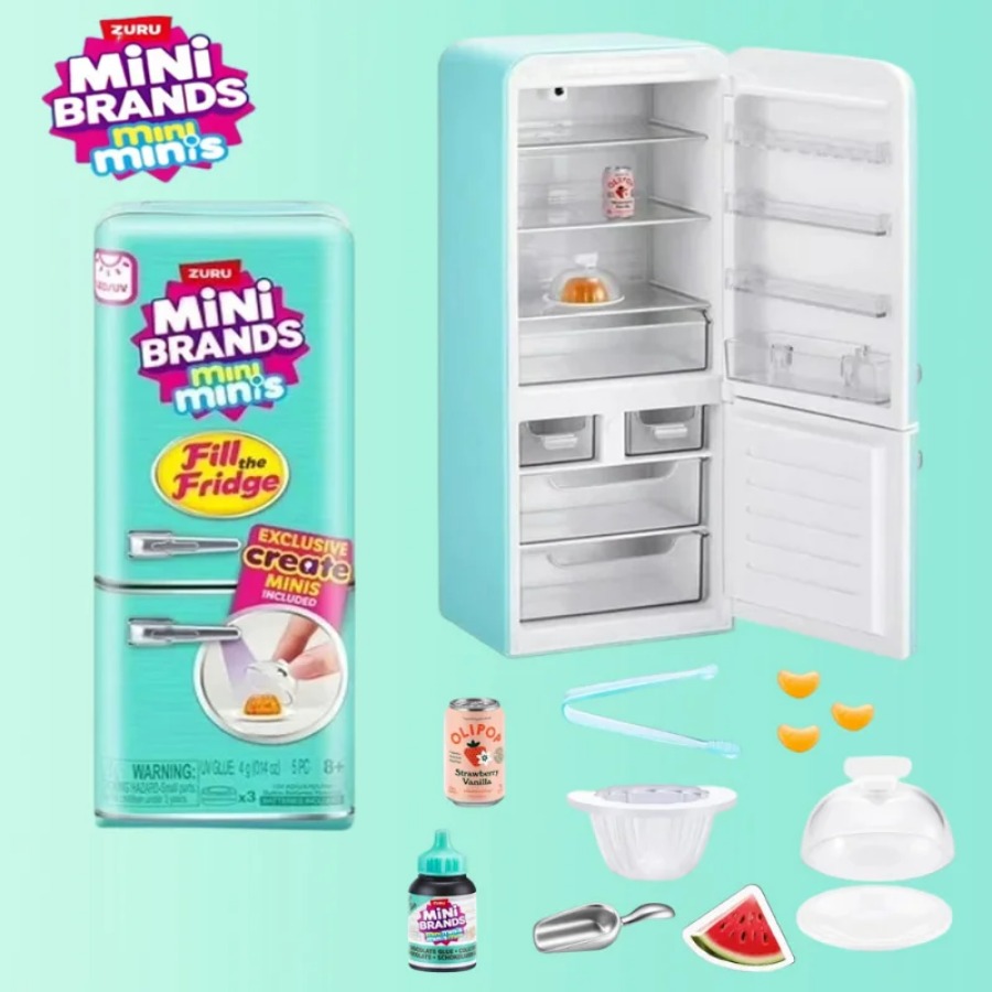 ZURU 5 Surprise Mini Fridge Ba - Kitchen Gadgets Kids reseña y precio