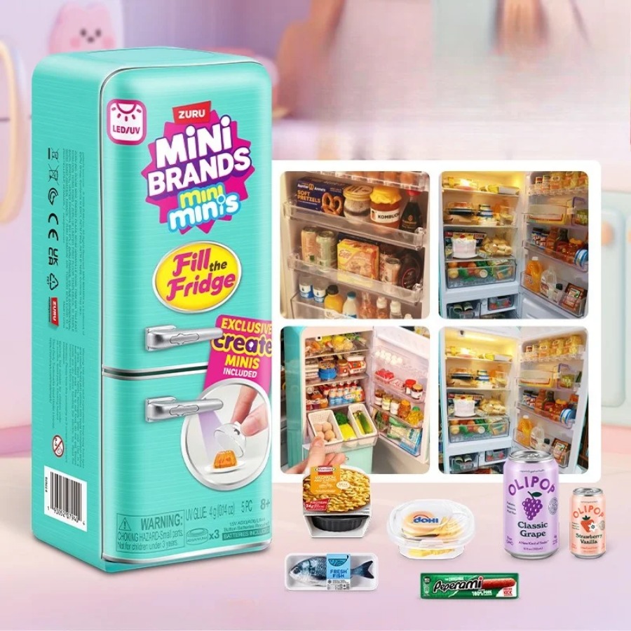 ZURU 5 Surprise Mini Fridge Ba - Kitchen Gadgets Kids reseña y precio